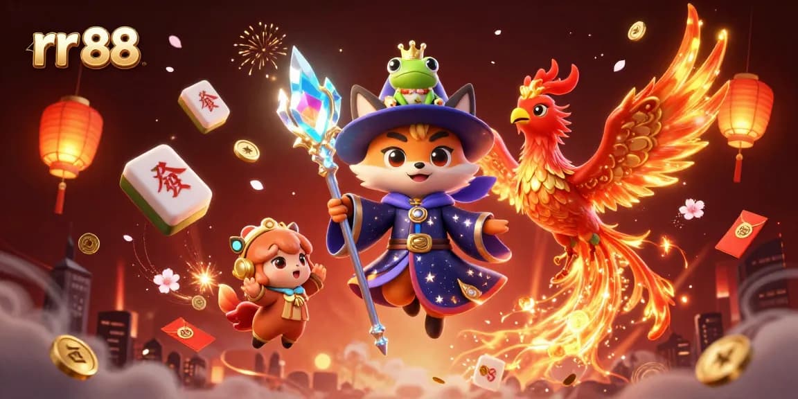 Experience rr 88's thrilling fantasy with a wizard, phoenix, and rich game elements.
