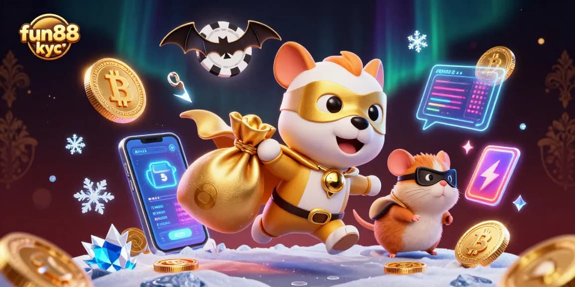 Chơi cùng fun88 kyc để nhận thưởng cá cược hấp dẫn và cơ hội trúng lớn.