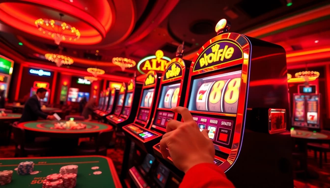 Experience the excitement of the bro138 slot as players engage in thrilling gameplay.