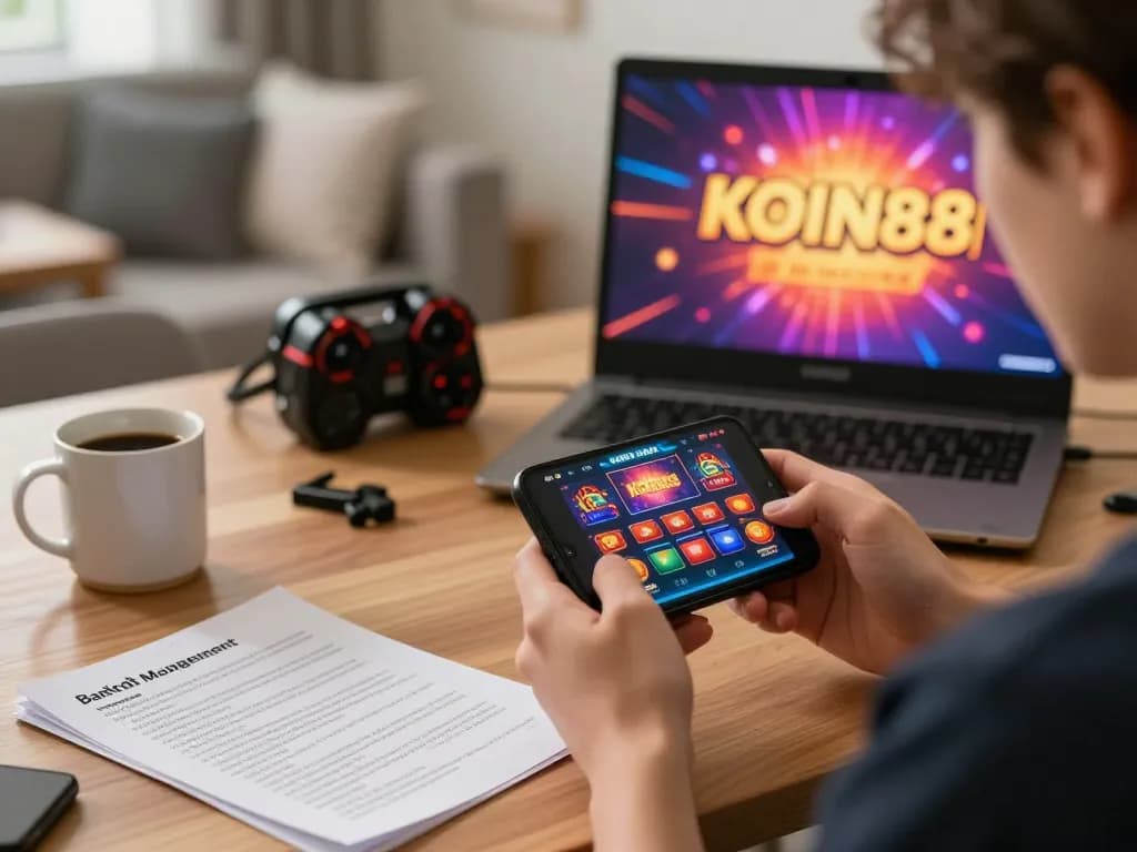 Pengalaman bermain game mobile KOIN888 dengan pemain menganalisis strategi dan tips taruhan di rumah.