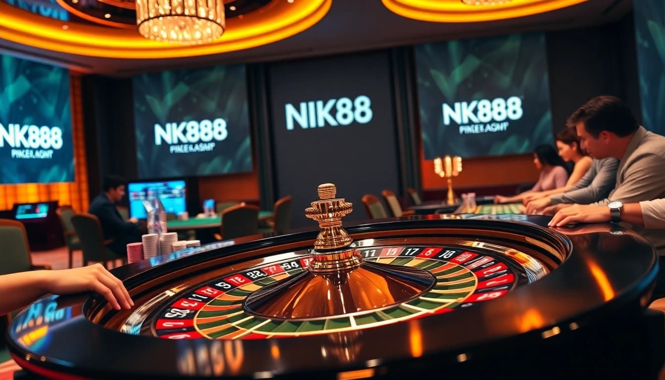 Experience thrilling gameplay at https://nk88s.com/ with dynamic casino elements like roulette and poker.
