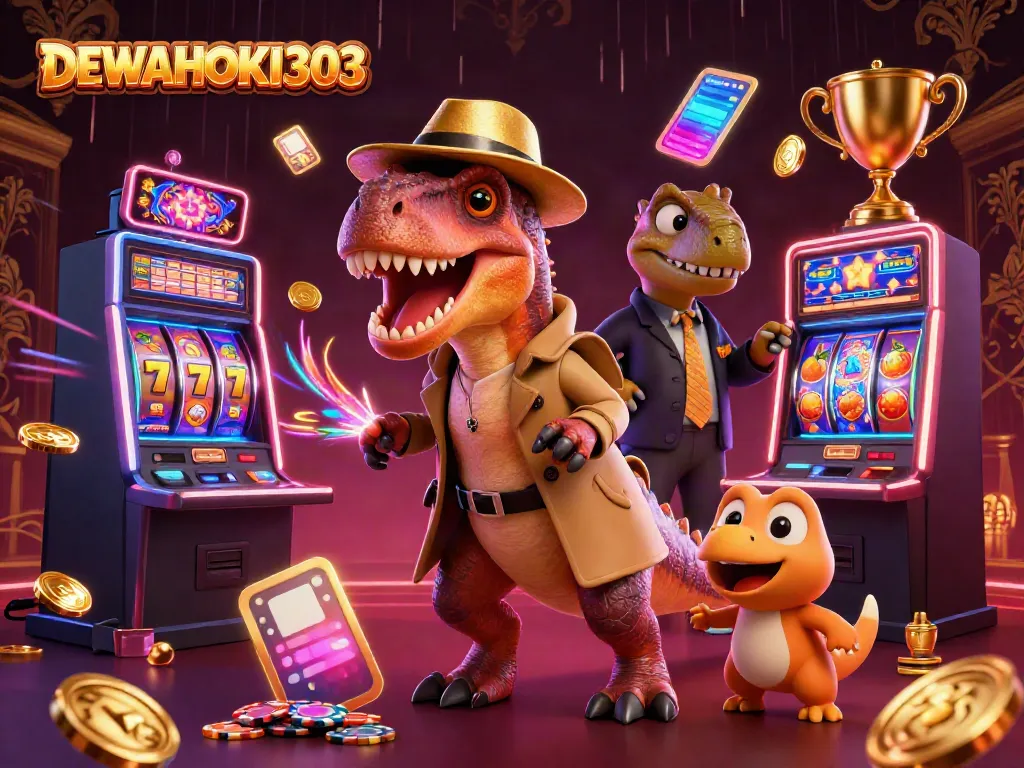 DEWAHOKI303 menghadirkan permainan slot yang seru dengan karakter unik, jackpot, dan simbol beruntun.
