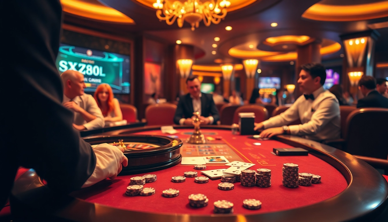 Engage in thrilling gameplay at https://sx88.gold/ with vibrant casino tables and professional dealers.