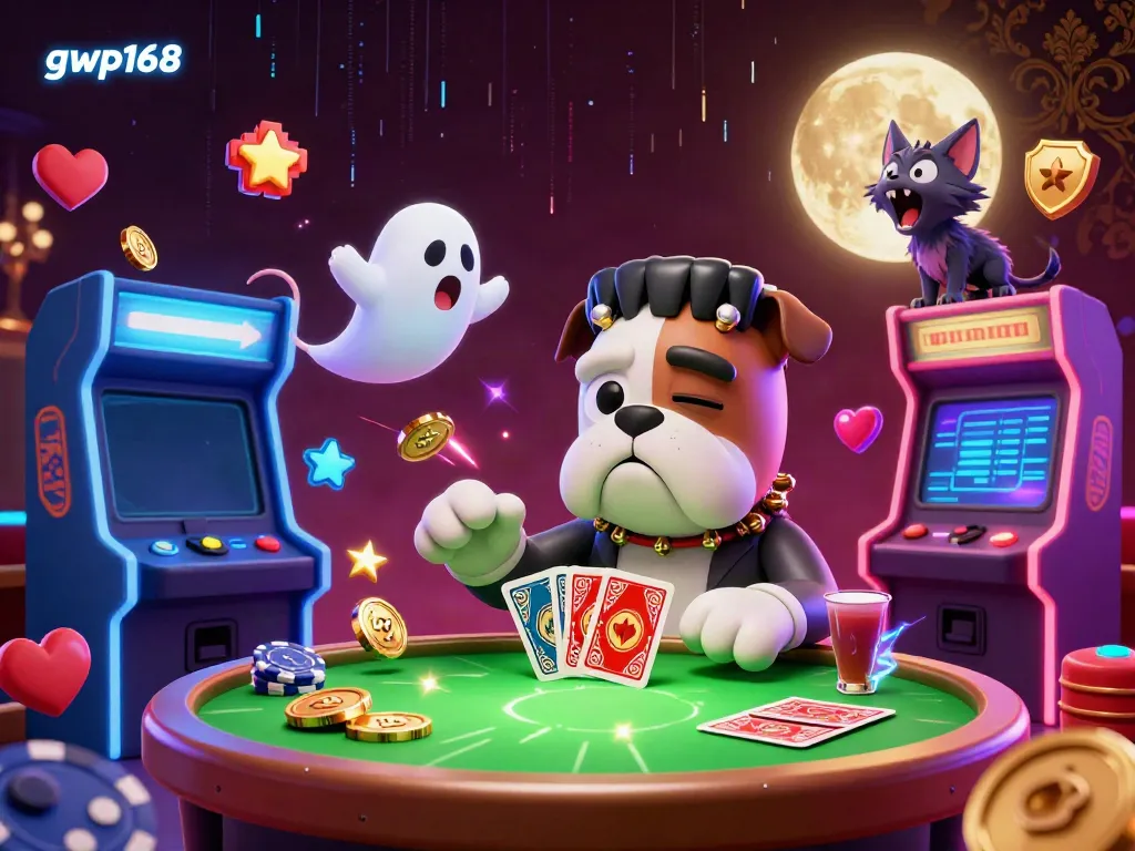 Permainan meja interaktif di gwp168 dengan karakter kartun yang ceria, penawaran kasino langsung yang menarik.