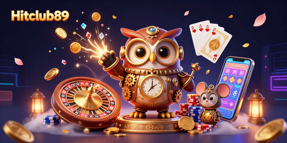 Engage in exciting gaming experiences at Hitclub89 with vibrant casino elements and dynamic visuals.
