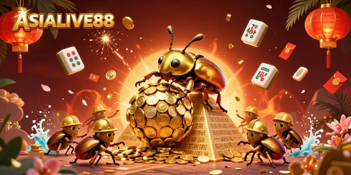Engage in captivating gameplay with ASIALIVE88, featuring dynamic scenes of fortune and fun in vibrant digital art.