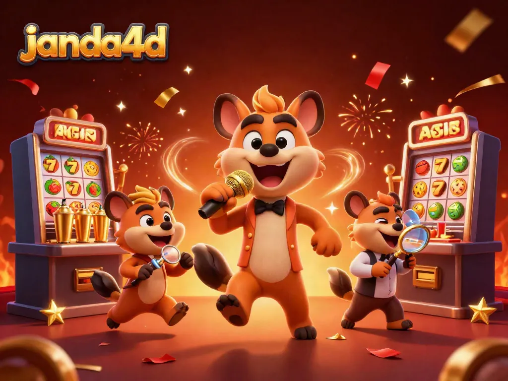 Janda4d menghadirkan suasana seru dengan hyena sebagai komedian, bartender, dan bouncer di klub kasino.