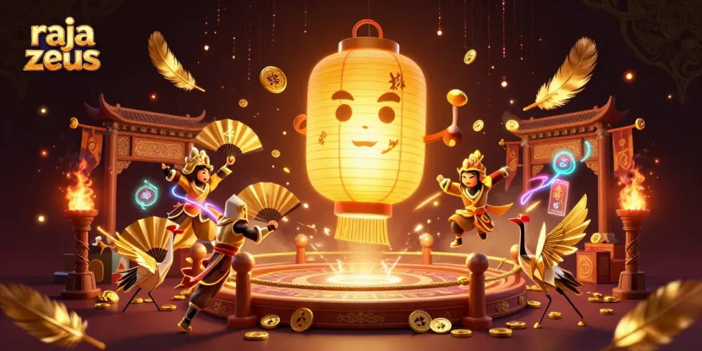 Raja Zeus menghadirkan pengalaman bermain slot yang mendebarkan dengan informasi RTP langsung dalam ilustrasi 3D.