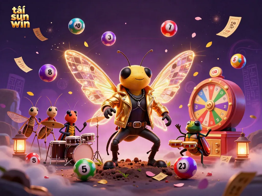 Experience excitement as you tải sun win and win big with immersive casino games showcased in this dynamic illustration.
