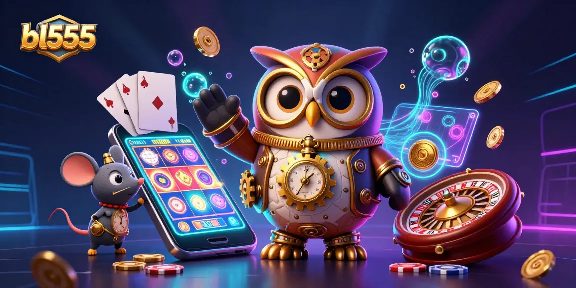 Experience winning excitement at bl555 with vibrant 3D casino activities, magical creatures, and dynamic gambling elements.