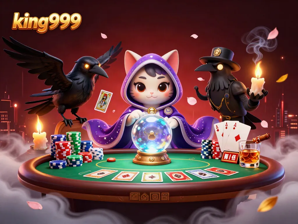 Menggandakan peluang menang dengan king999 di meja poker yang penuh suasana magis.