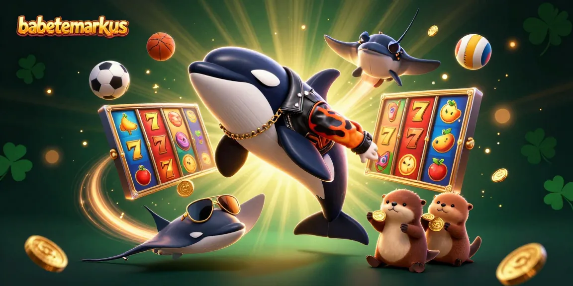 Experience gaming excitement with babettemarkus in this colorful slot and casino-themed illustration.