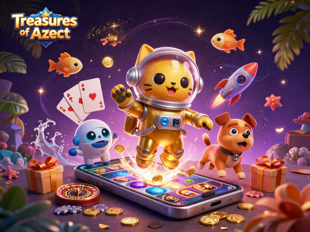 เล่นเกม Treasures of Aztec และชนะรางวัลกับเกมสล็อตสุดมันส์จับเงินรางวัลที่หลากหลาย