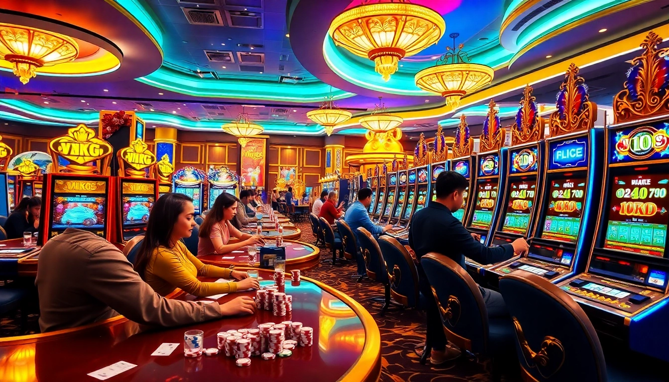 Experience top-notch gaming at VN88 with lively slot machines and vibrant excitement.