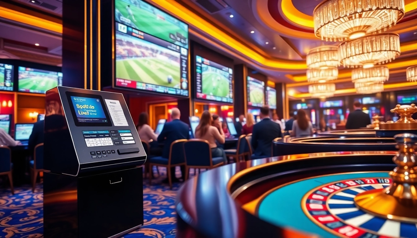 Experience the thrill of แทงบอลโลก with a vibrant sports betting scene enhancing the excitement of gambling.