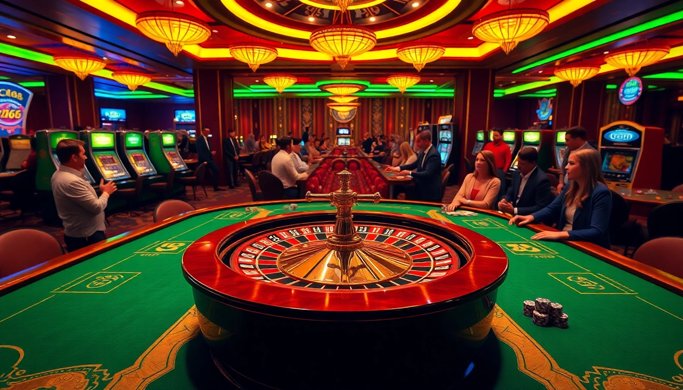 Experience the excitement of C168 casino with vibrant tables and thrilling games.