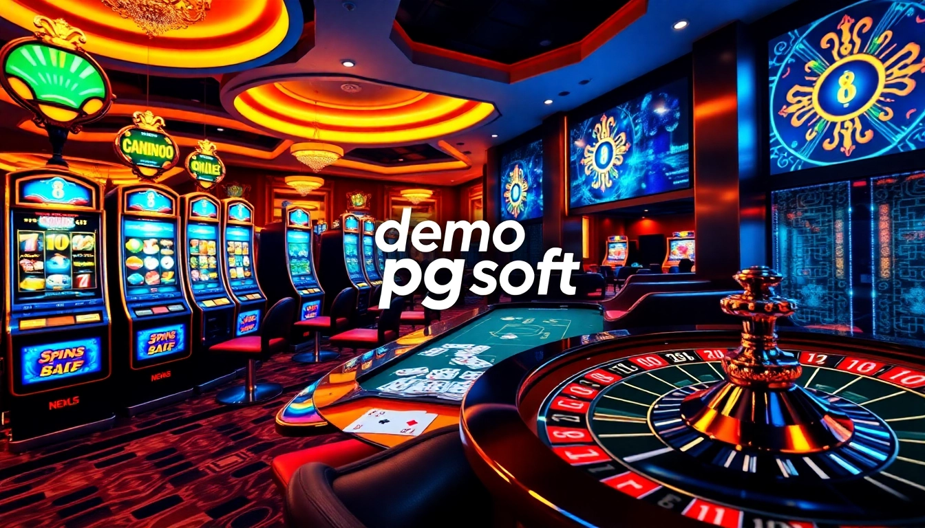 Experience the thrill of demo pg soft with vibrant online slot machines and casino action.