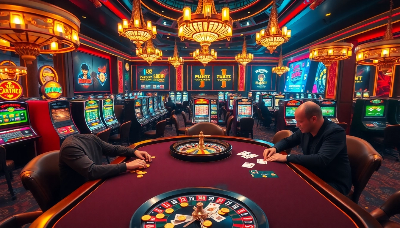 Experience an exciting gambling scene at the poker table inspired by hidden wiki 2026, featuring intense gameplay and vibrant casino elements.