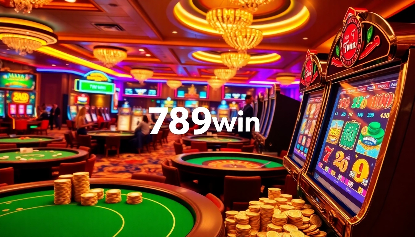 Experience the thrill of winning at 789win's vibrant casino environment with thrilling games and elegant design.