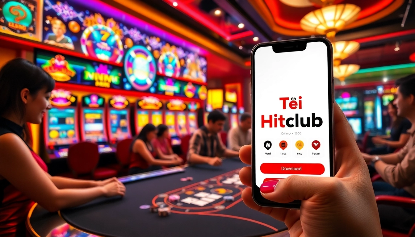Engage in thrilling gambling action with Tải Hitclub and experience exciting casino games.