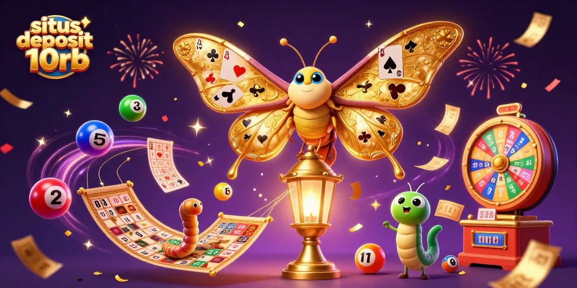 Spin and win with situs deposit 10rb in an exciting casino-themed 3D illustration.
