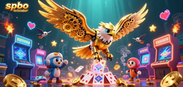 Earn big with spbo terlengkap in a vibrant casino-inspired 3D gaming scene